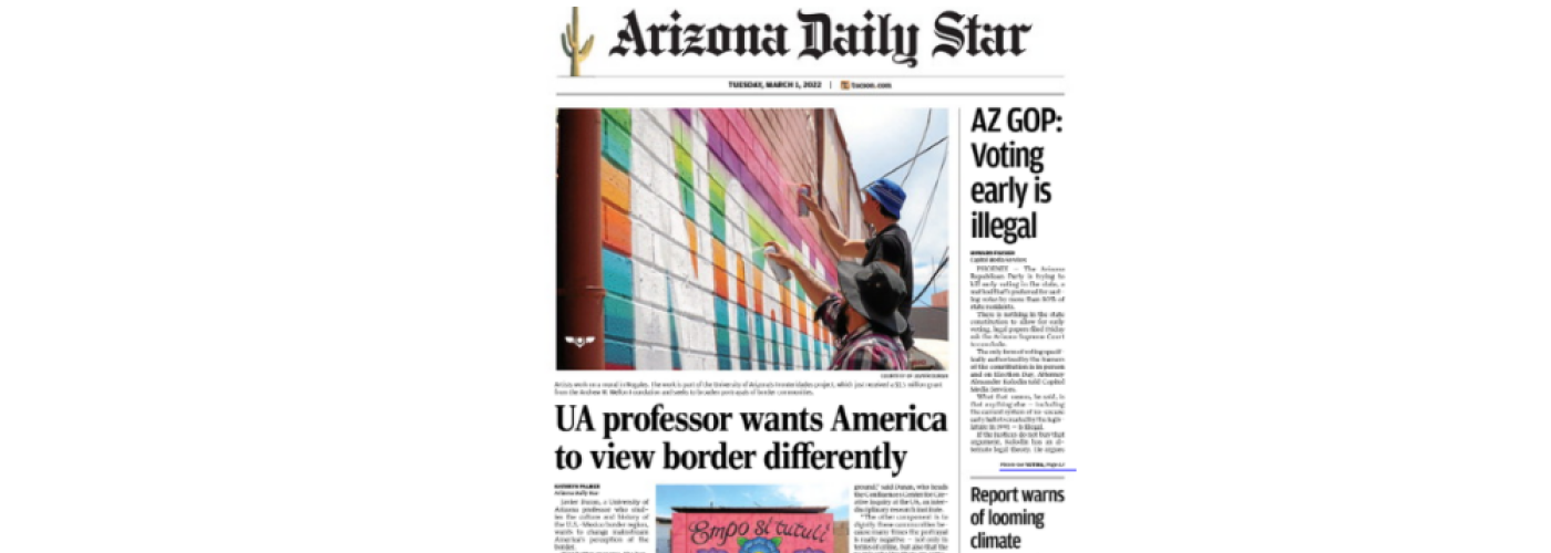 UA Professor wants America to view border differently