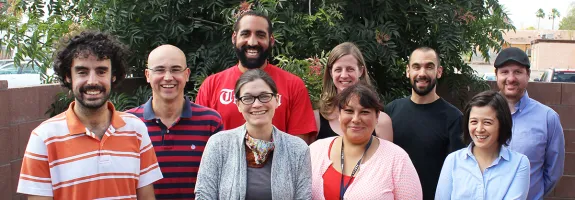 For 2015-2016, Confluencenter's nine graduate fellows
