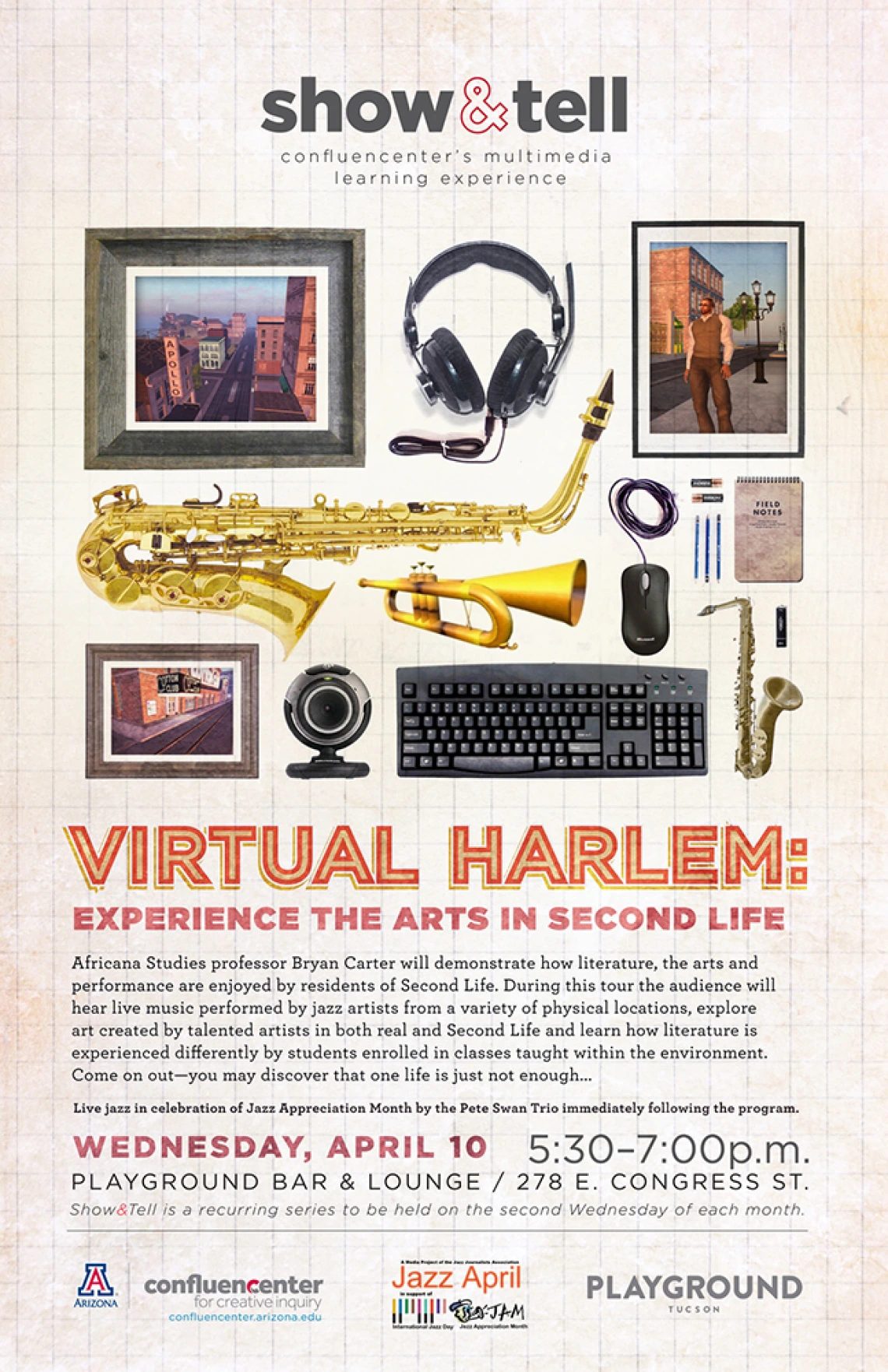 2013.04.10 Virtual Harlem poster.