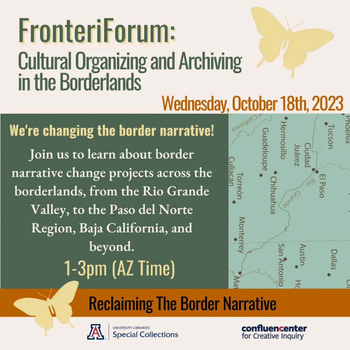 FronteriForum Flyer