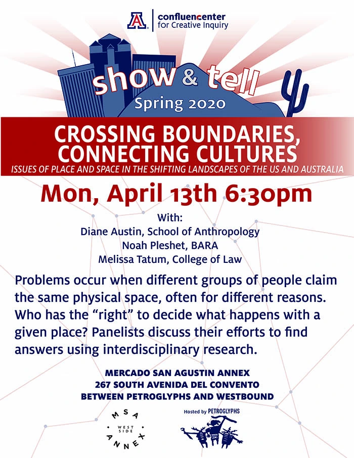 crossing boundaries show and tell even flyer