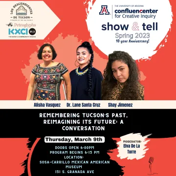 Remembering Tucson's Past, Re-imagining its Future: A Conservation. February 23 Location Sosa Carrillo Mexican American Museum 151 S Granada Ave, RSVP Today 