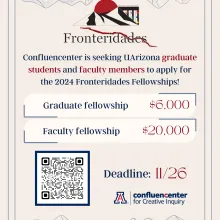 Confluencenter calls for graduate and faculty to apply for a Fronteridades Fellowship. 